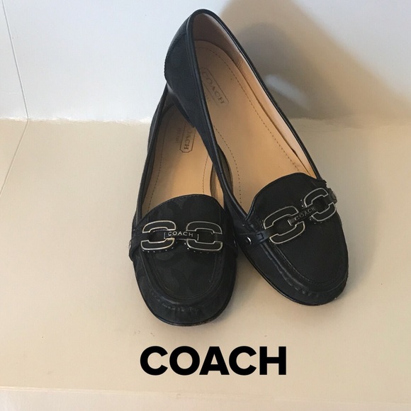 Coach Shoes - COACH Black Loafers